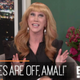 Illustration for article titled Eyeroll: Amal's Globes Look Reminded Kathy Griffin of a 'Porn Scene'